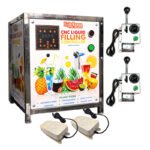 Double Nozzal SS Body Pouch & Bottle Filling AI Machine Kit